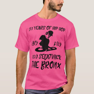 Hip Hop Birthplace 1520 Sedgwick Ave. 50 Jahre T-Shirt