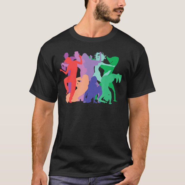 Hip Hop & Breakdance Style T-Shirt (Vorderseite)