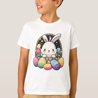 Hip Hop Bunny Kids Shirt - Geschenk für Osterfamil
