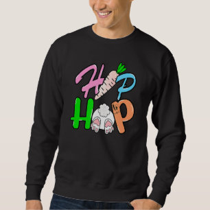 Hip Hop Bunny Niedlich Oaster Apparel Sweatshirt