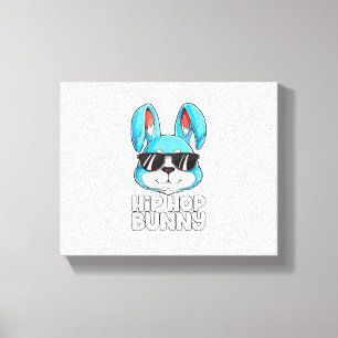 Hip Hop Bunny Oaster Boys Mädchen Kinder Männer Ra Leinwanddruck