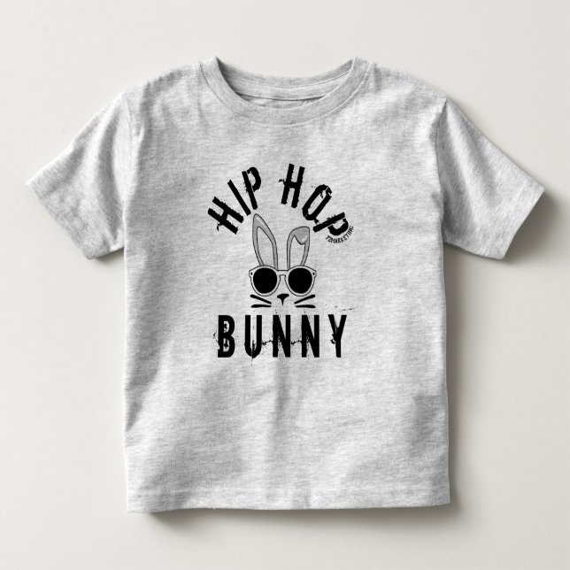 Hip Hop Bunny Spring Osterjungen Top Shirt (Vorderseite)