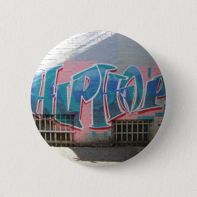 Hip Hop Button (Vorderseite)