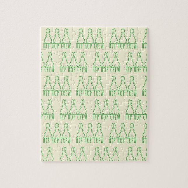 Hip Hop Crew Cute Bunny Rabbits (Vertikal)