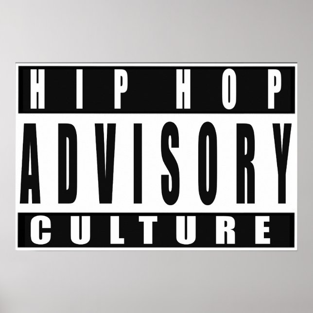 HIP HOP Culture Poster (Vorne)