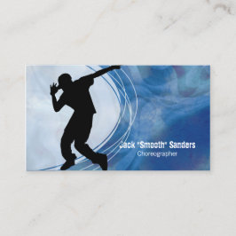 Hip Hop Dancer Grunge Choreograf Business Card Visitenkarte