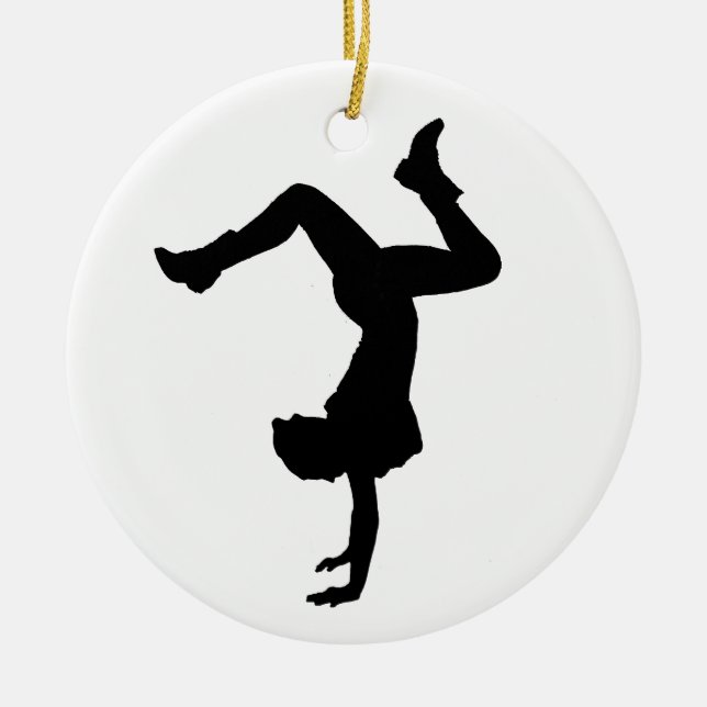 Hip Hop Dancer Personalisierte Ornament (Vorne)