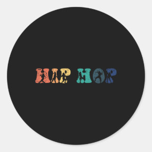 Hip Hop Dancing Breakdance Break-dance Breakdanc Runder Aufkleber