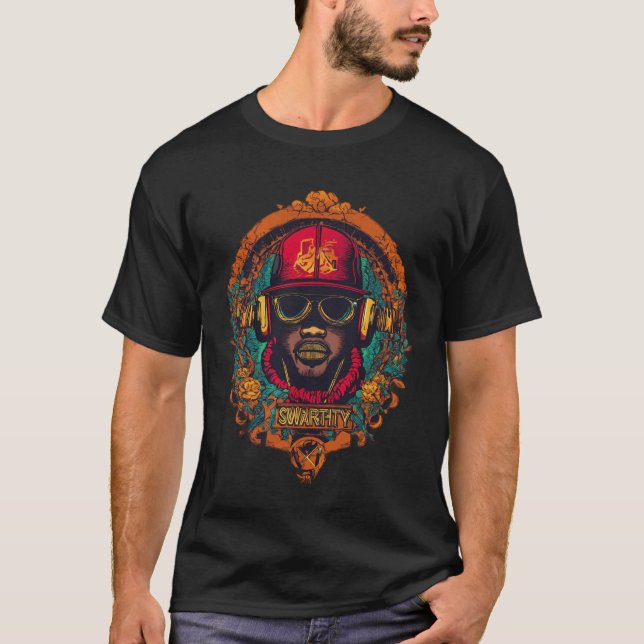 Hip Hop Design T - Shirt (Vorderseite)