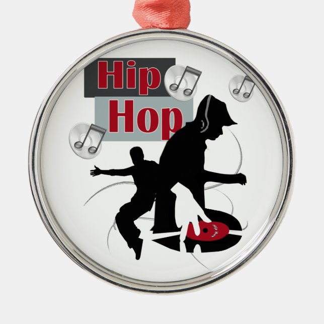 Hip Hop DJ Ornament (Vorne)