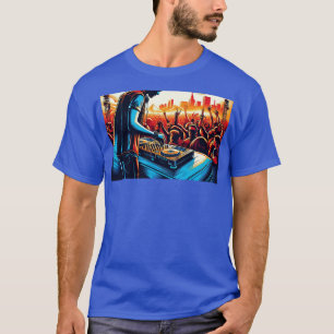 Hip Hop DJ Retro Vintag Album Bronx Party Collect T-Shirt