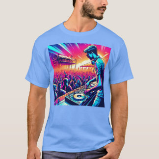 Hip Hop DJ Retro Vintag Album Bronx Party Collect T-Shirt