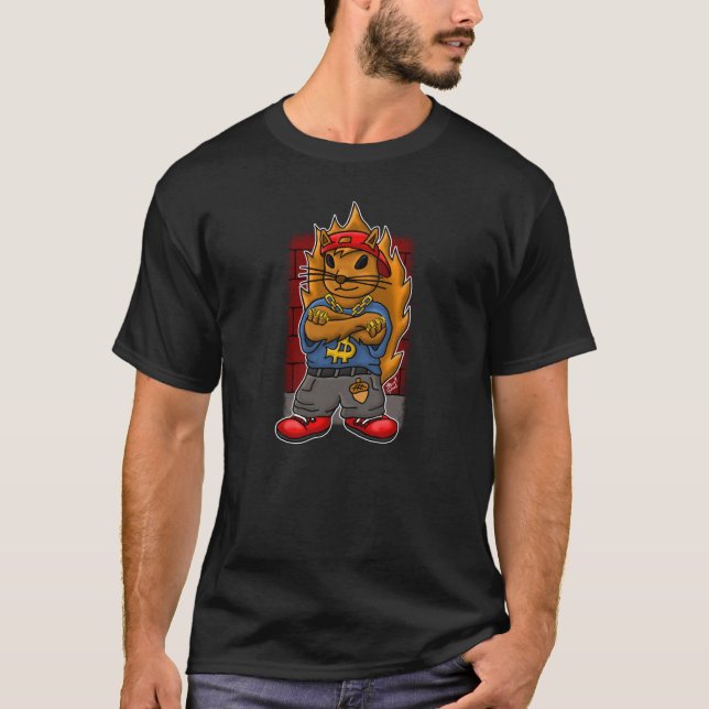 Hip Hop Eichhörnchen T-Shirt (Vorderseite)
