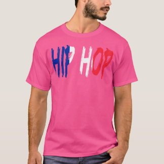 Hip Hop France französischer Stil T-Shirt
