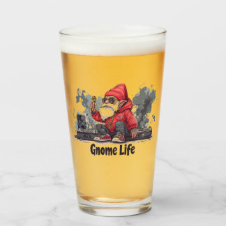 Hip Hop Gnome Illustration - Gnome Life Glas