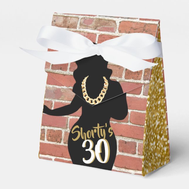 Hip Hop/Go Shorty/Custom AGE/Retro Birthday Geschenkschachtel (Vorderseite)
