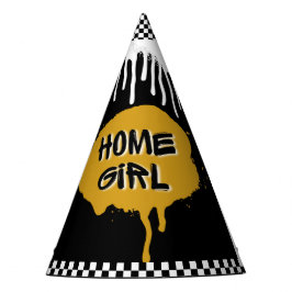 Hip Hop Gold| Zuhause Girl |Notorious ONE Geburtst Partyhütchen