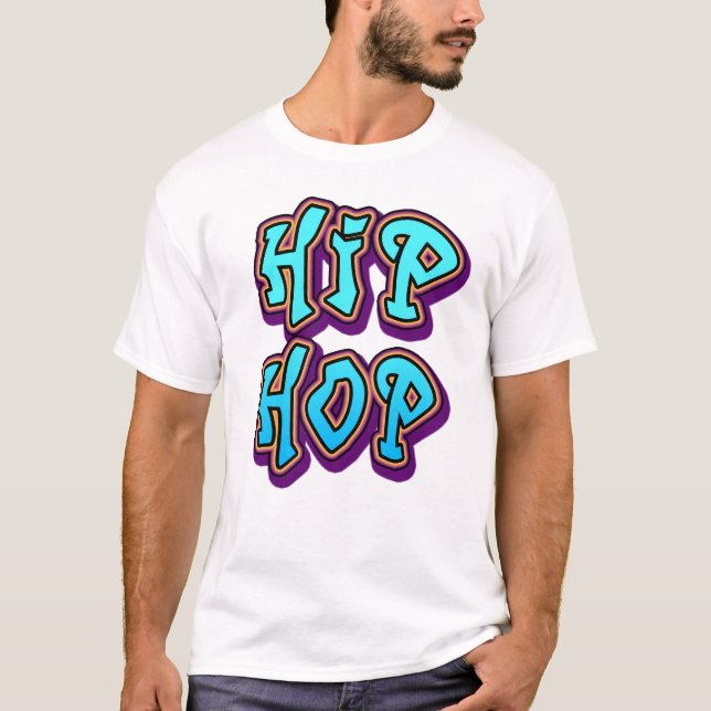 Hip Hop Graffiti T-Shirt (Vorderseite)