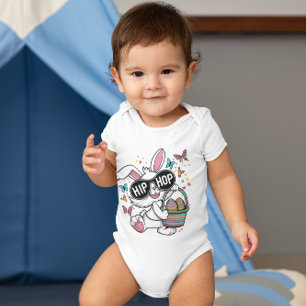 Hip Hop Häschen Baby Strampler