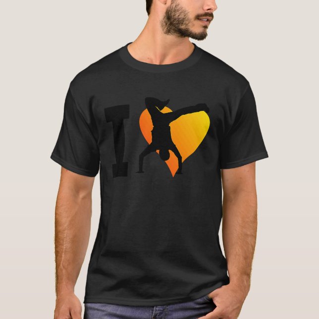 Hip Hop Hiphop Break Tanz Bboy Men's T-Shirt (Vorderseite)