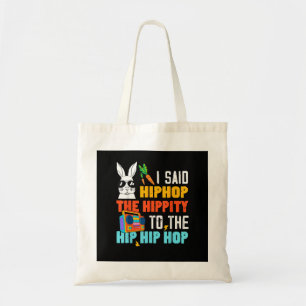 Hip Hop Hippity Lustiger Osterhase Jungen Mädchen  Tragetasche