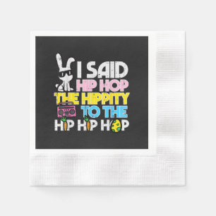 Hip Hop Hippity Osterhase  Serviette