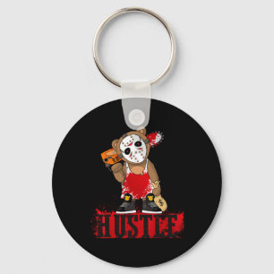 Hip Hop Hop Hockey Maske Teddy Bären Spaß Entrepre Schlüsselanhänger