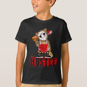 Hip Hop Hop Hockey Maske Teddy Bären Spaß Entrepre T-Shirt