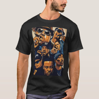 Hip Hop Legends ganz zusammen klassischer T - Shir T-Shirt