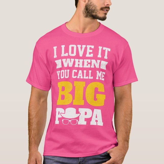 Hip Hop Music 80er 90S Hip Hop Papa T-Shirt (Vorderseite)