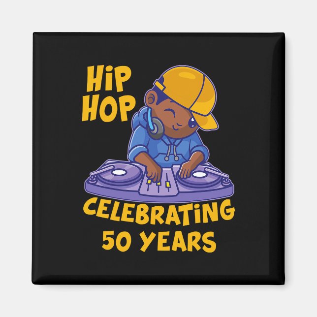 Hip Hop Musik 50 Jahre Schwarze Geschichte Dj Da Magnet (Vorne)
