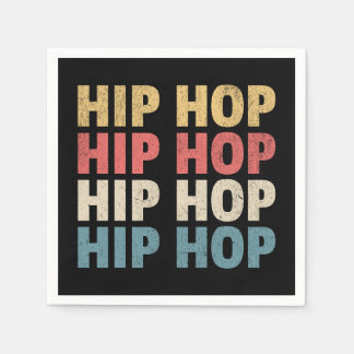 Hip-Hop-Musik Serviette