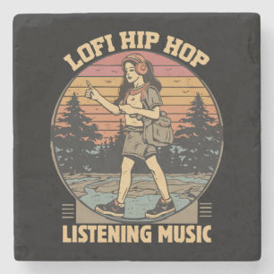 Hip Hop Musik Steinuntersetzer
