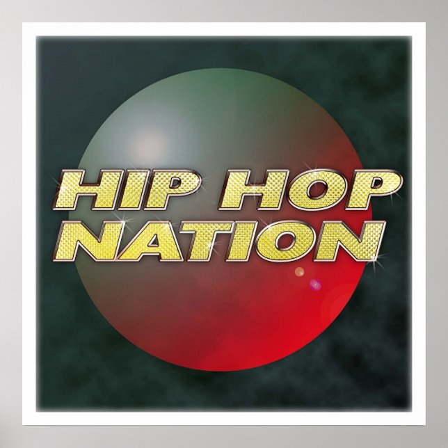 Hip Hop Nation Poster (Vorne)