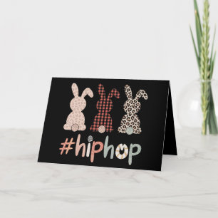 Hip Hop Osterhase Frühling Süß Dankeskarte