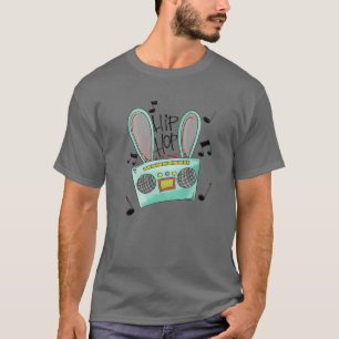 Hip Hop Ostersonnige Ohren geblasen Osterfeier Da T-Shirt