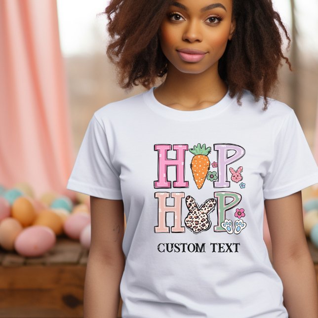 "Hip Hop" Personalisiertes OsterT-Shirt (Bulk Frie T-Shirt (Von Creator hochgeladen)