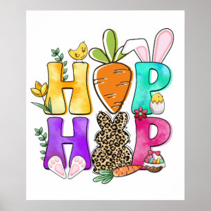 Hip-Hop, Retro, Vintage Poster