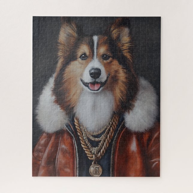 Hip Hop Shetland Sheepdog | Sheltie (Vertikal)