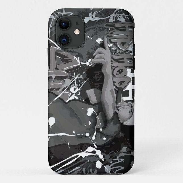 Hip Hop Singer Celebrity Case-Mate iPhone Hülle (Rückseite)