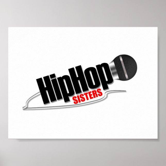 HIP HOP SISTERS-LOGO POSTER (Vorne)
