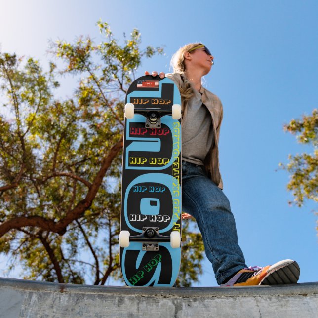HIP HOP SOUL  OFFICIAL 7 3/4" Skateboard Deck (Außenbereich 1)