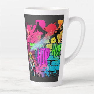Hip-Hop Street Art – Vibrant Urban Energy Milchtasse