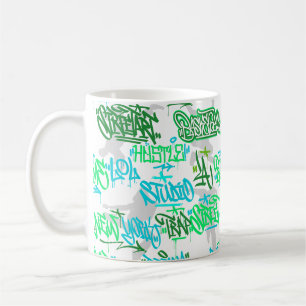 Hip Hop Street Arts Pattern Kaffeetasse