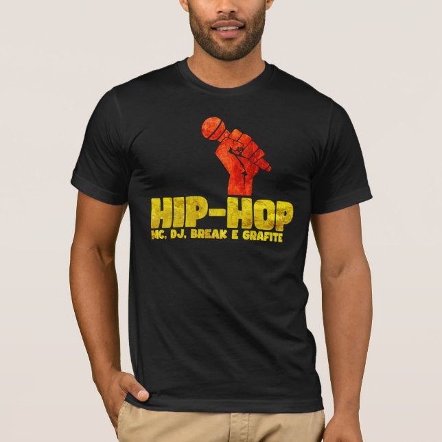 Hip-Hop T-Shirt (Vorderseite)