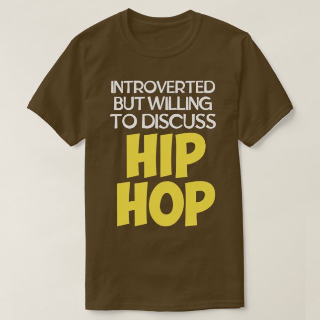 Hip Hop T-Shirt (Design vorne)
