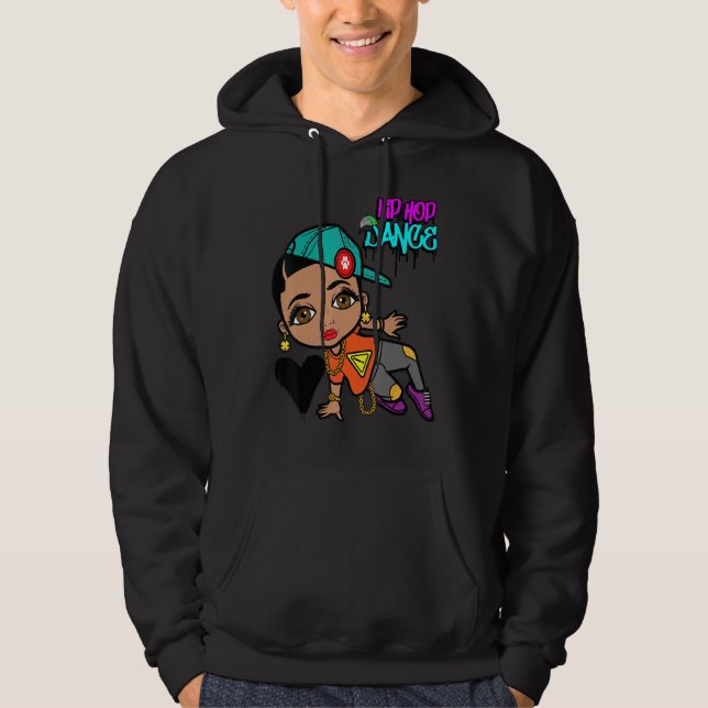Hip Hop Tancing Break Dance Spring Summer Street P Hoodie (Vorderseite)