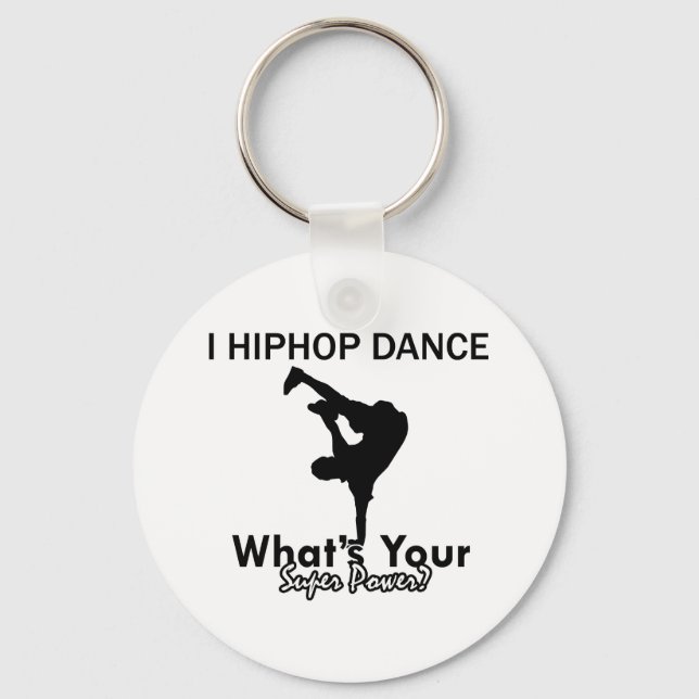 Hip Hop Tanzdesigns Schlüsselanhänger (Vorderseite)