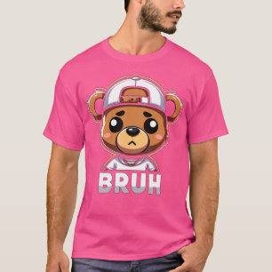 Hip Hop Teddy Bear Bruh Rap Music T-Shirt