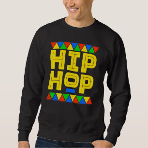 Hip Hop Vintag 80er 90s Kulturgrafik Sweatshirt